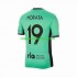 Camisola Atlético Madrid 2 Alvaro Morata 19 Homem Equipamento Terceiro 2023-2024 Manga Curta